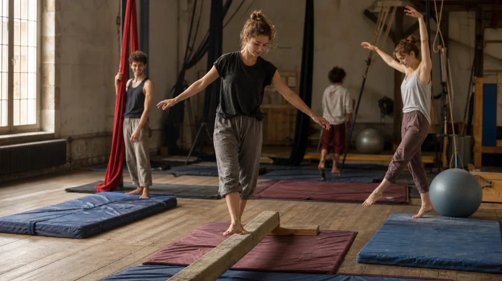 Cours de cirque à Vannes